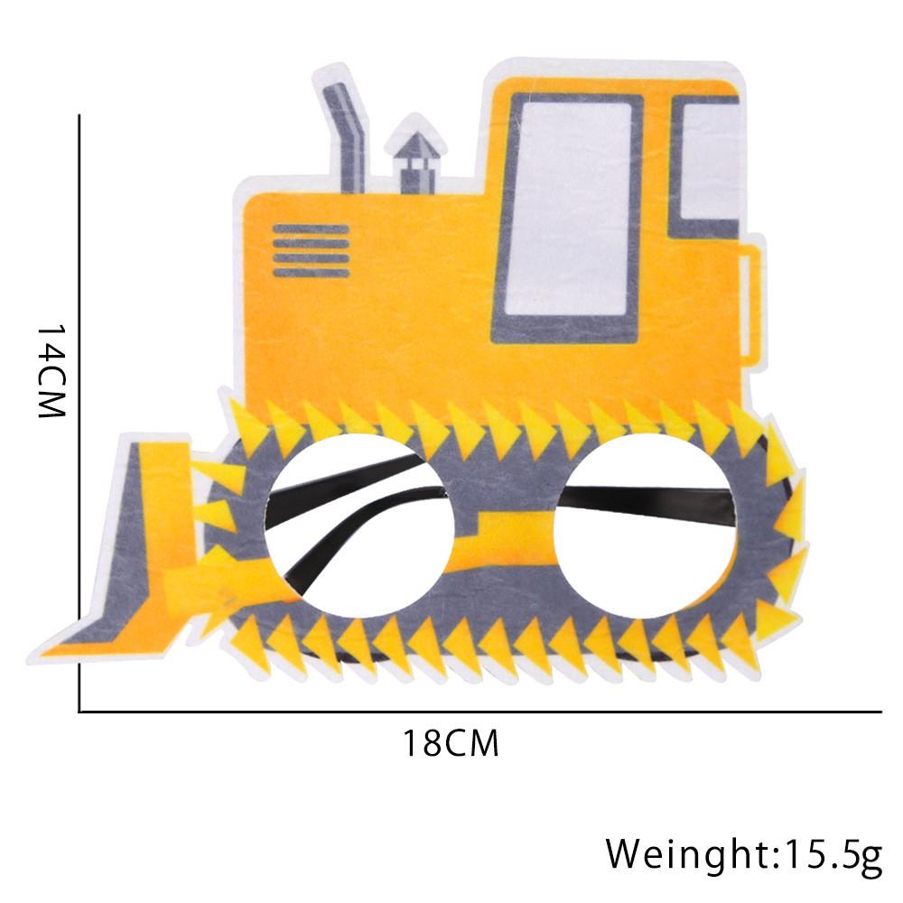 Fun Exciting And Constructionthemed Glasses For Memorable Childrens Moments Party