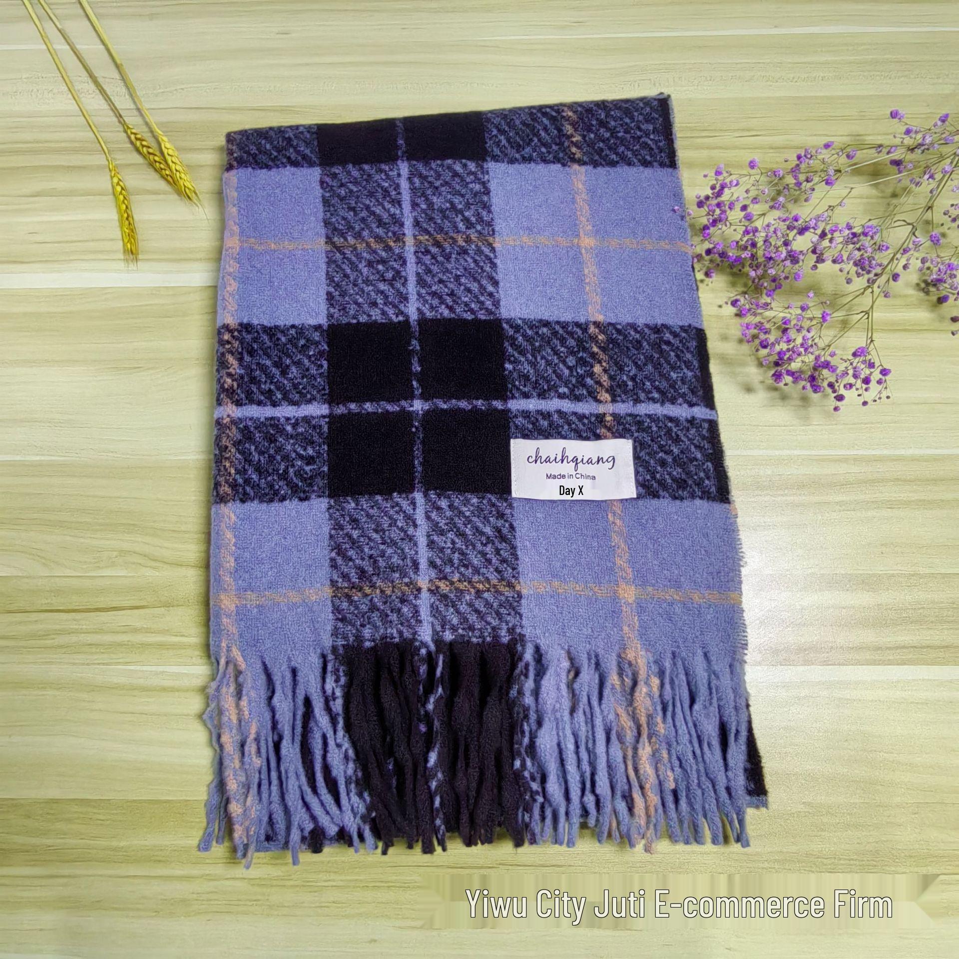 

Women s Korean Style Faux Cashmere Scarf - Autumn/Winter Versatile Warm Neck Warmer and Shawl