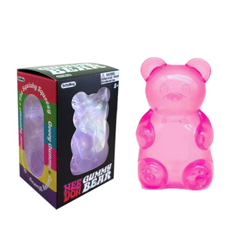Needoh Fuzz Ball Wonder Waves Sensorischer Stressabbau Fidget Spielzeug, Schreibtisch Sensorik Würfel, Anti-Angst Fokus Quetschspielzeug