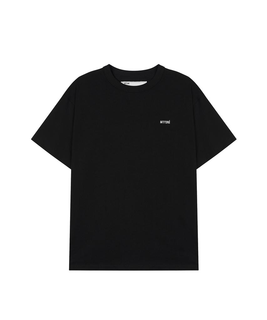 Matile Basic Logo T-Shirt / Black