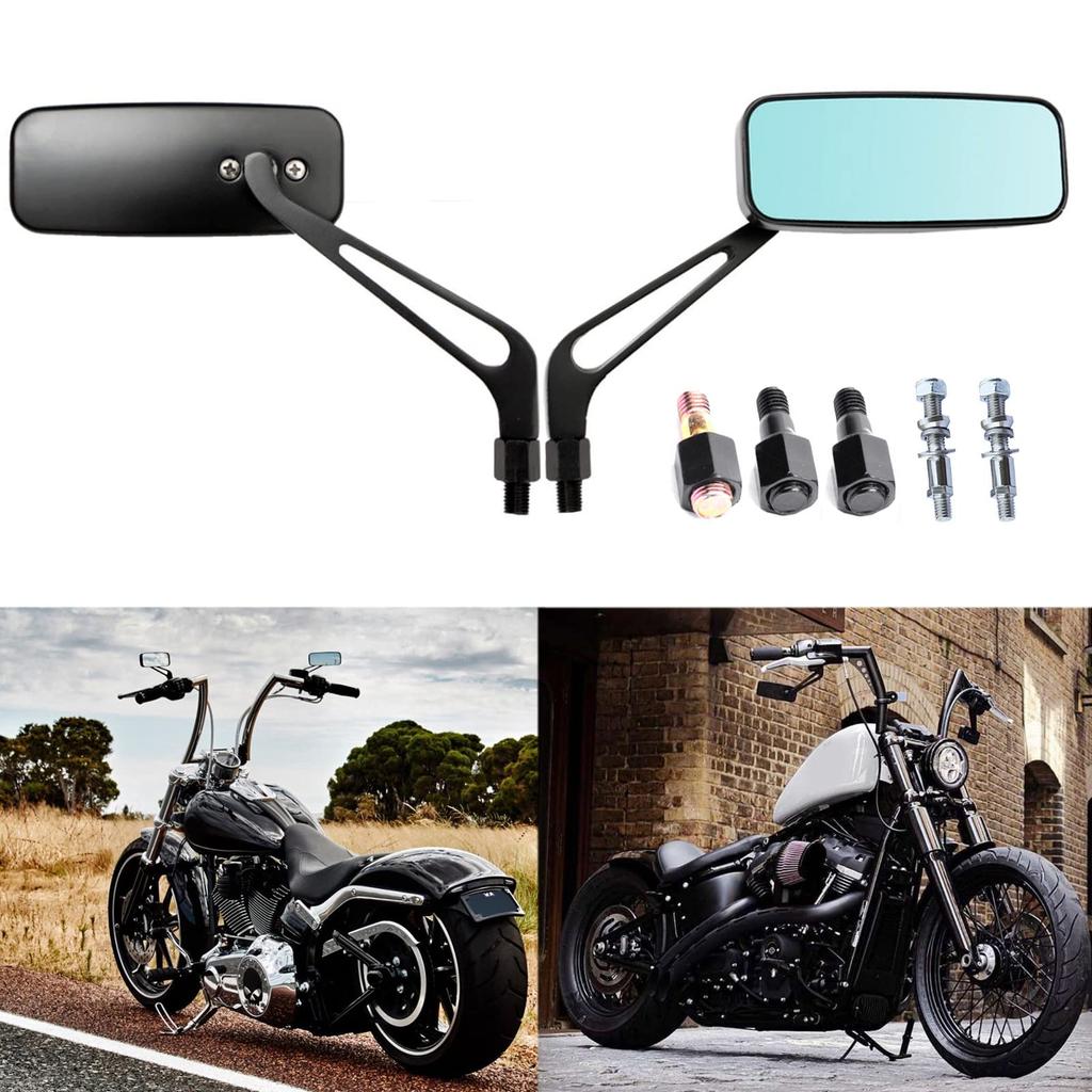 Motorcycle Mirror, 0.4 inch (10 mm), 0.3 inches (8 mm), Positive Screws, Reverse Screws,