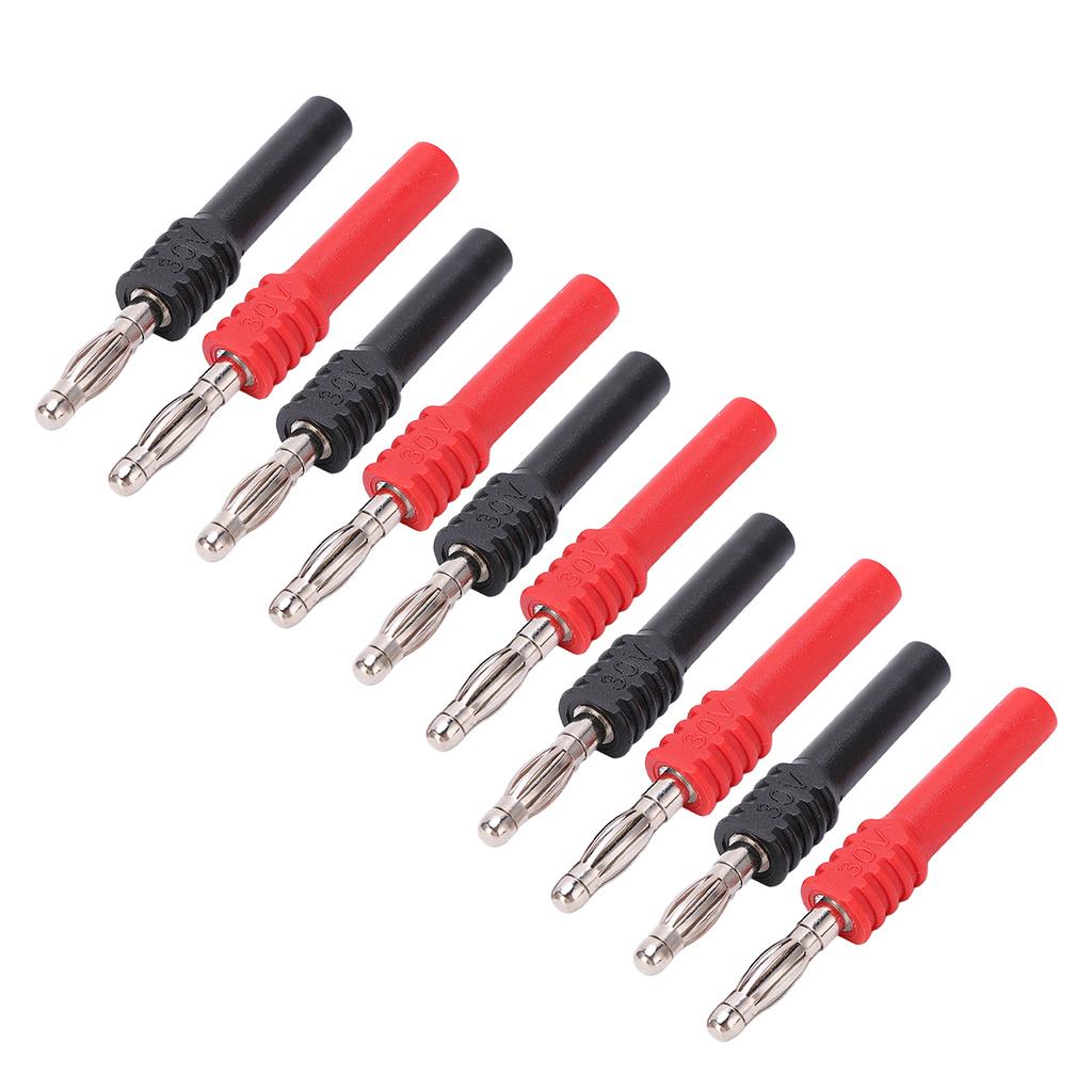 5Set J.20025 Banana Plug Connector 4mm Male to 2mm Female Banana Connector Adapter for Industrial