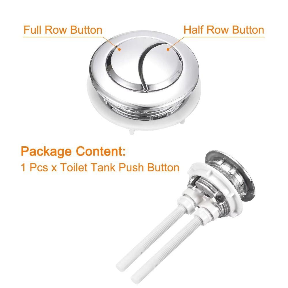 1Pcs 47/57/70mm Toilet Push Buttons Plastic Dual Flush Button  Bathroom Accessories