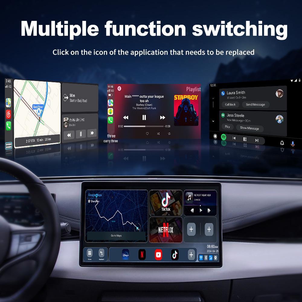 BYD Wired to Wireless CarPlay/Android Auto Qualcomm Octa-core Video Box