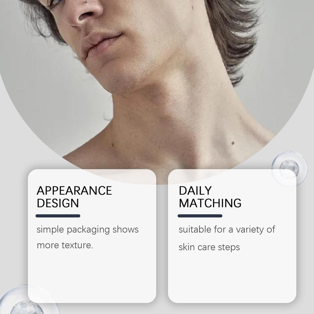 East Moon Men Aftershave Care Essence Reduce Damaged Moisturize Dry Soothing Pain Growth Inhibition Beard Remove Nourish Serums