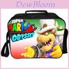 Sac à déjeuner isotherme Mario avec bandoulière réglable et conception grande capacité