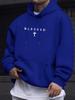 Spring and Autumn Men's Casual Hooded Sweatshirt Youth Handsome Hoodie