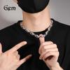 13mm Red Eyes Infinity 8-Shaped Hip Hop Chain Necklace for Men