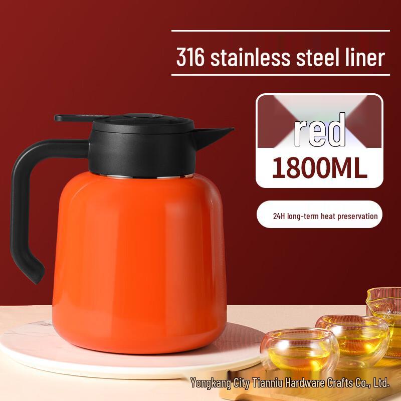 MDNG Stainless Steel Insulated Tea Kettle with Infuser