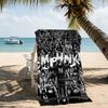 Beach Towel with CM Punk Pattern - soft,absorbent,machine washable Lightweight&Modern,swimming,Travel Essentials