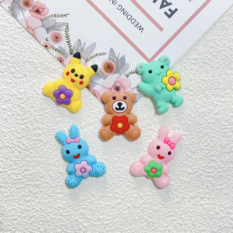 Cartoon Rabbit PVC Soft Rubber Patch for DIY Accessories