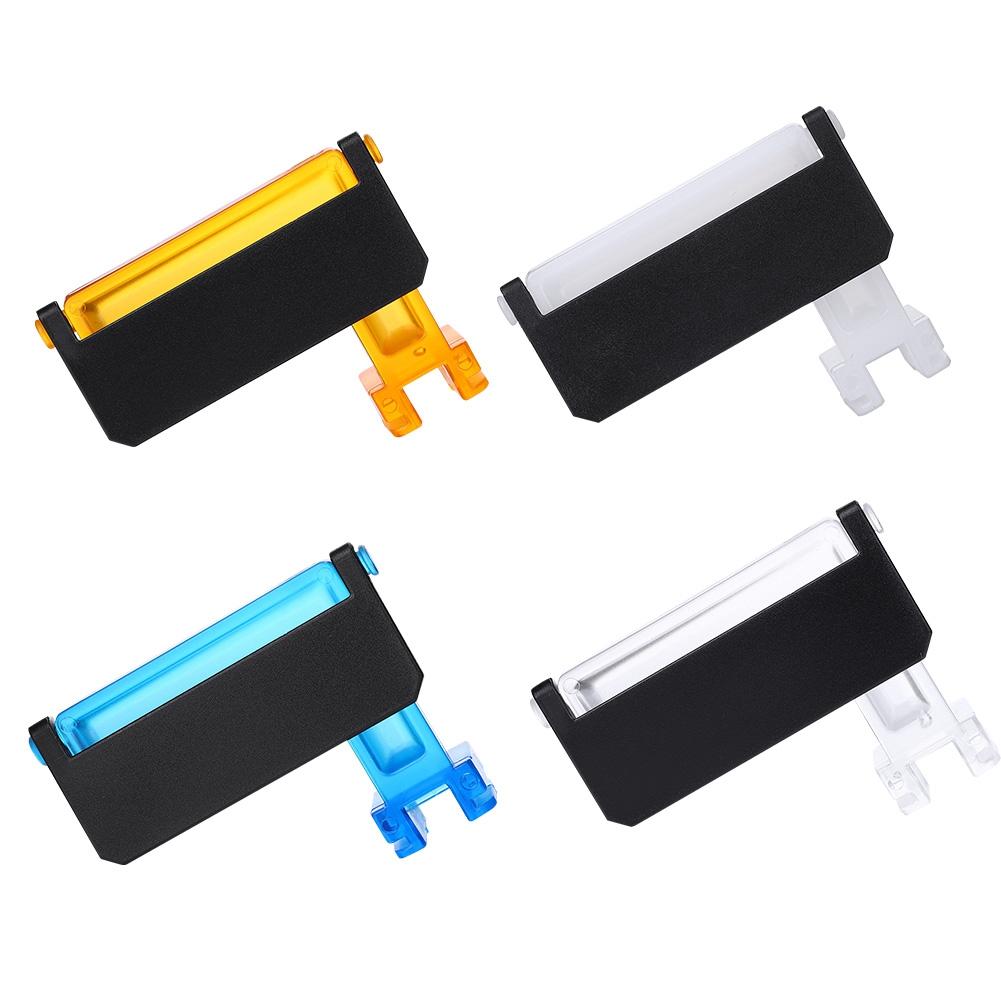 Mcoplus 4 Colors Cameras Flash Diffuser for Sony Camera A6000 A6500 A6300