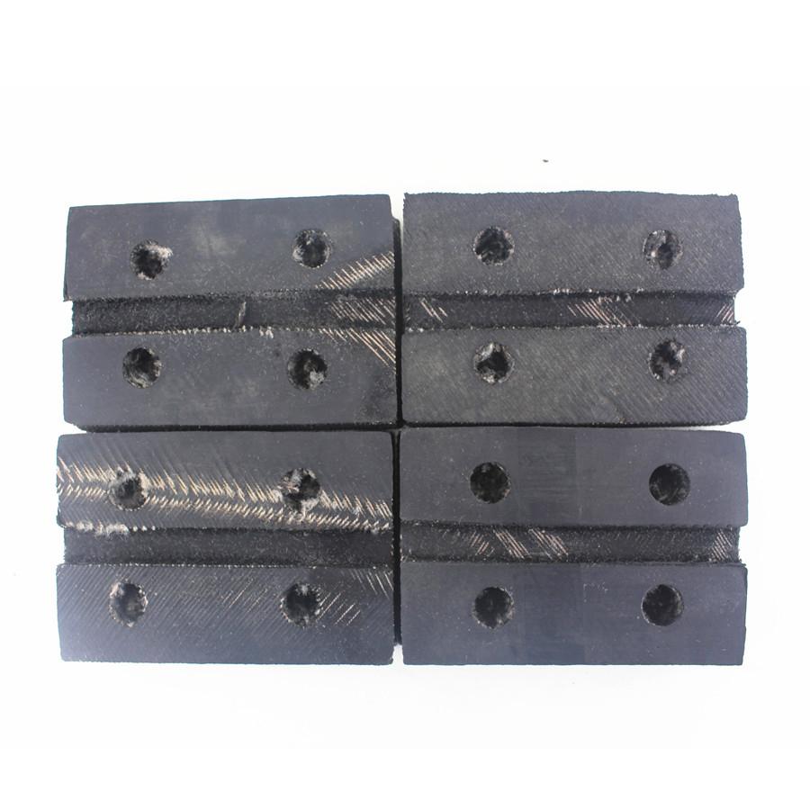 4Pcs Square Ox Tendon Rubber Arm Pads Car Lift Accessories For Auto Truck Hoist