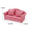 1:12 Dollhouse Furniture Miniature Seat Sofa Armchair, Kid Toy Simulation Living Room Furniture,
