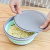 Collapsible Bowl Portable Tableware Expandable Outdoor Compression Travel Camping Picnic Anti-Spill Food Container for Baby Kids