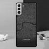 Ins Travel Country Sketch City Map Phone Case For Samsung Galaxy S25 S24 Ultra S9 S10 S20 S21 S22 Plus S23 FE S24 FE Cover