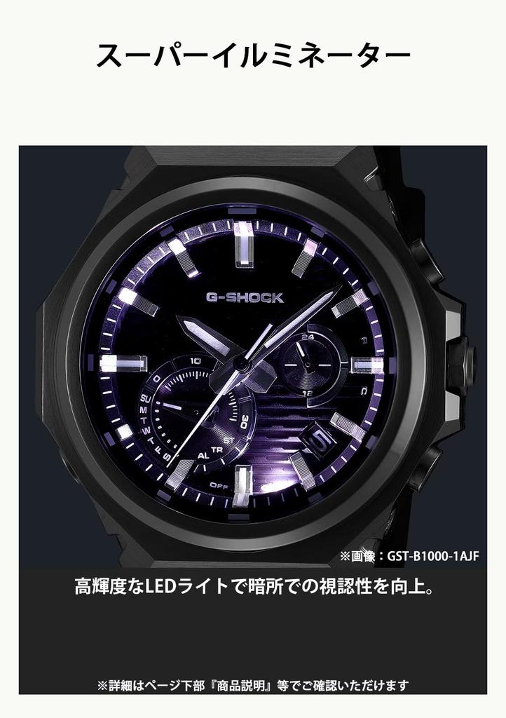 Casio G-SHOCK G-STEEL GST-B1000-1AJF Bluetooth Tough Solar Wristwatch