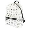 MCM Stark Sidestuds Visetos MMK65VE37WT001 Backpack Â· Daypack white unisex Small size used