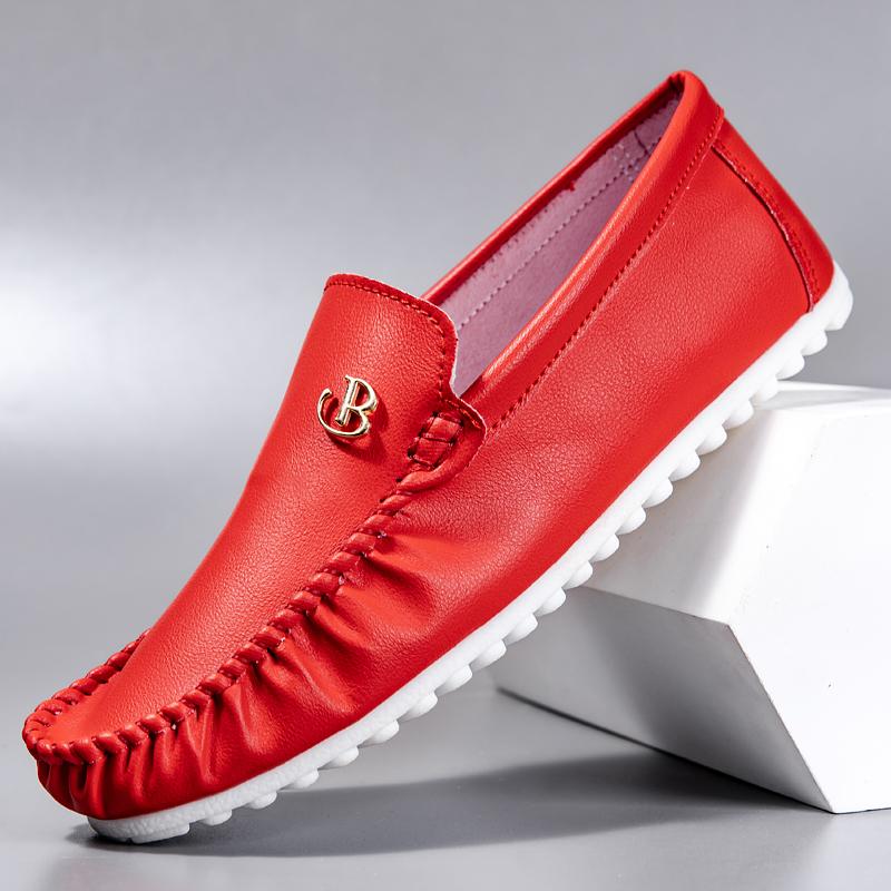 

Large Size 38-46 Penny Loafers Masculino Men Casual Shoes Man Moccasins Leather Slip On Flats Lightweight Mens Driving Shoes 38