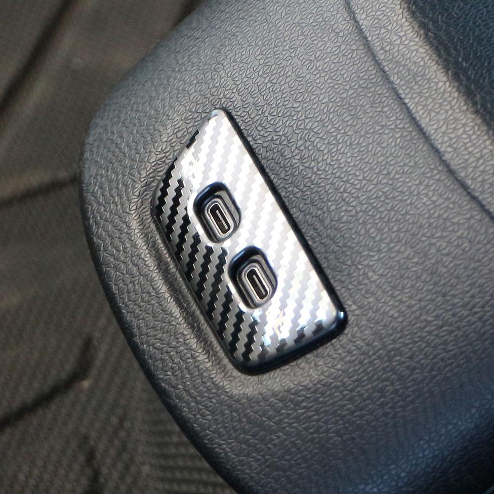 For Volkswagen VW ID3 ID.3 ID3 2022 - 2025 Rear USB Charing Port Panel Cover Decoration Sticker Trim Car Interior Acccessories