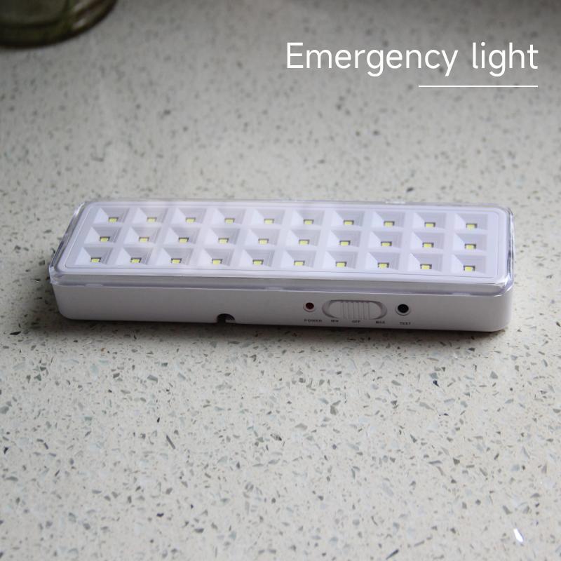 Wall-mounted Emergency Light 2 Modes Rechargeable Home Outdoor Camping Lantern Dimmable 30 LEDs Portable Night Repair Light