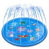 Outdoor Lawn Beach Sea Animal Inflatable Water Spray Kids Sprinkler Play Mat