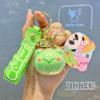 Keychain Charming Acrylic With Cute Animal Heads Stylish Keyring For Gift Women