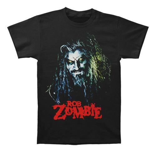 Unisex Shirt Cotton Oversize Large Size Con Estampado Horror Rock De Rob Zombie Hellbilly D