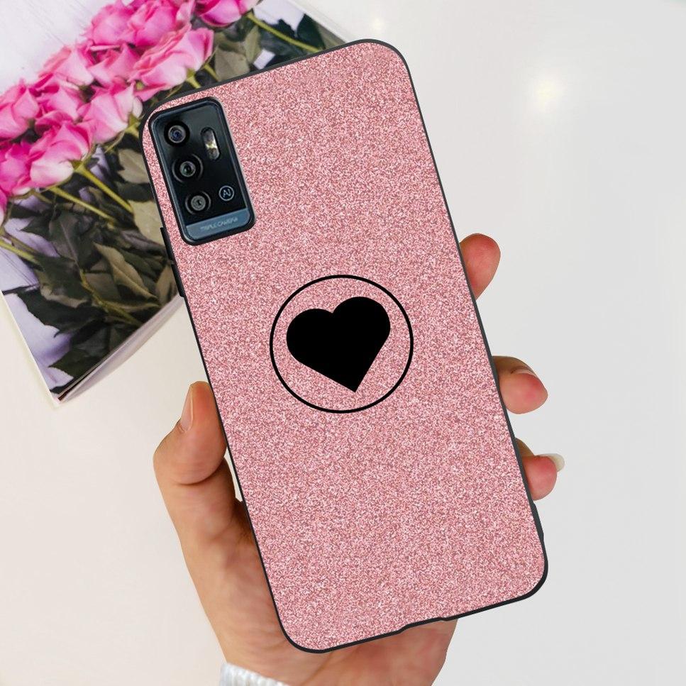 For ZTE Blade A71 6.52" Case Cartoon Dinosaur Football TPU Soft Silicone Cover For ZTE Blade A71 2021 A7030 Phone Cases Fundas