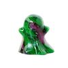 Creative Crystal Ghost Figurine Ghost Shaped Natural Crystal Ghost  Desk Decoration