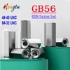 4#-40 6#-32 UNC Hexagon Coupling Nuts GB56 SUS304 Stainless Steel Long Extended Joint Sleeve Connector Nut
