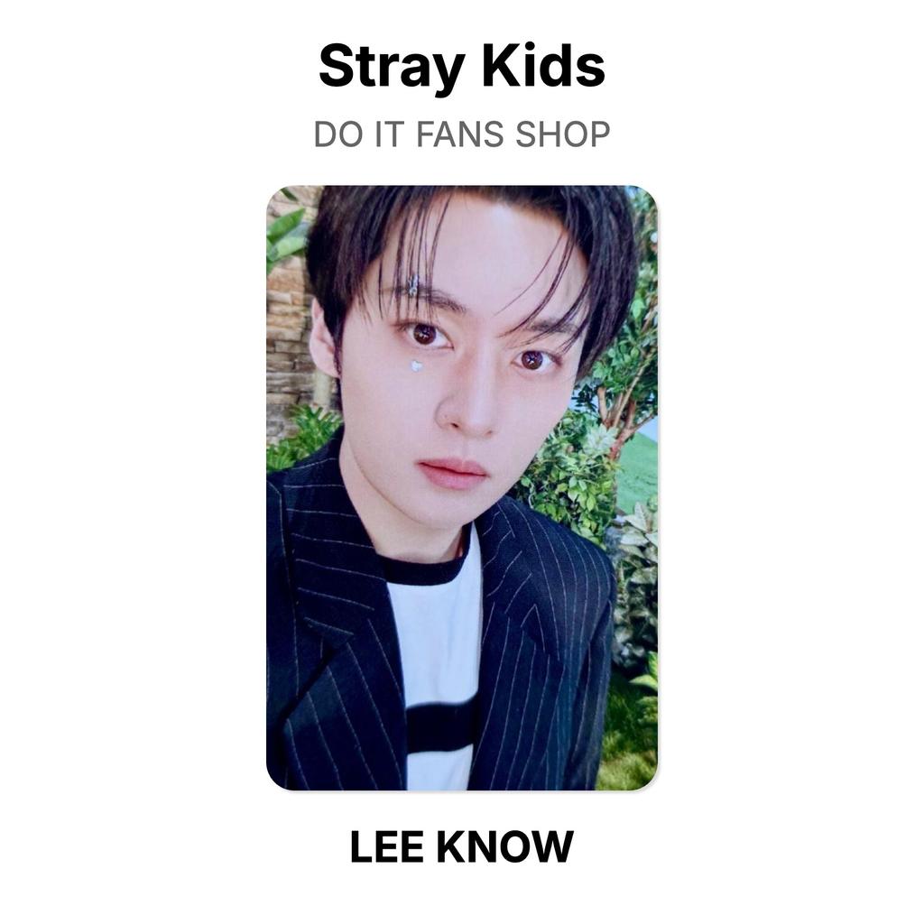 Stray Kids DO IT FANS SHOP Official Photocard