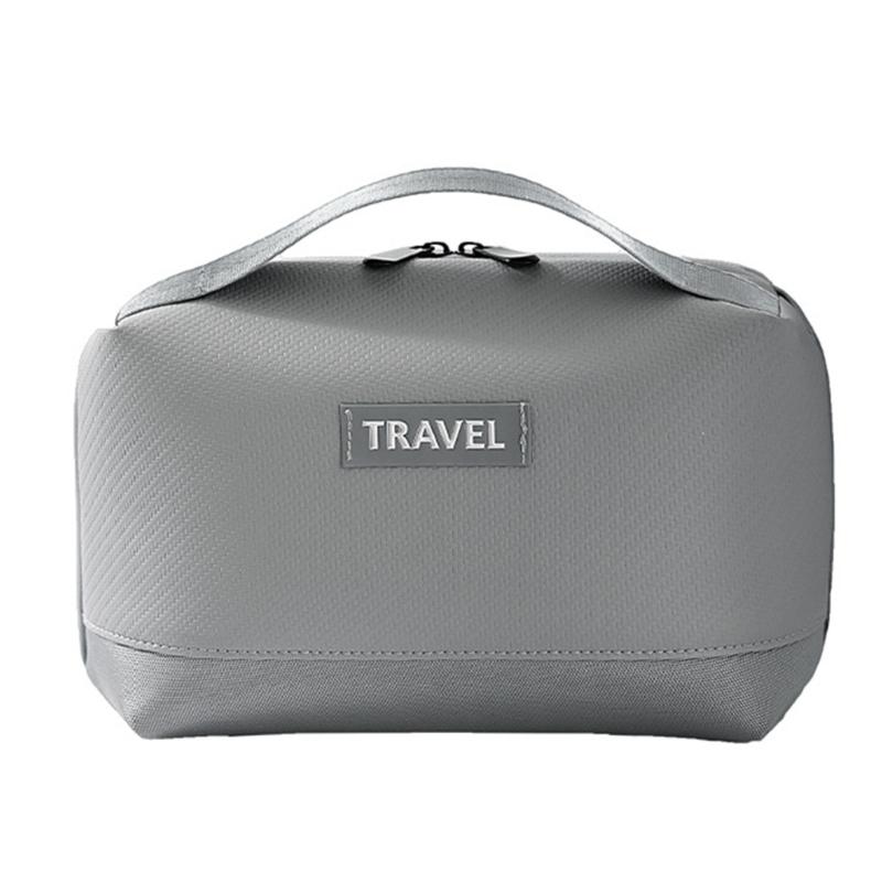 Travel Bag Pouch Electronic Accessories Organizers with Handle Carrying Case Shockproof Storage Bag for Data Cable Phone