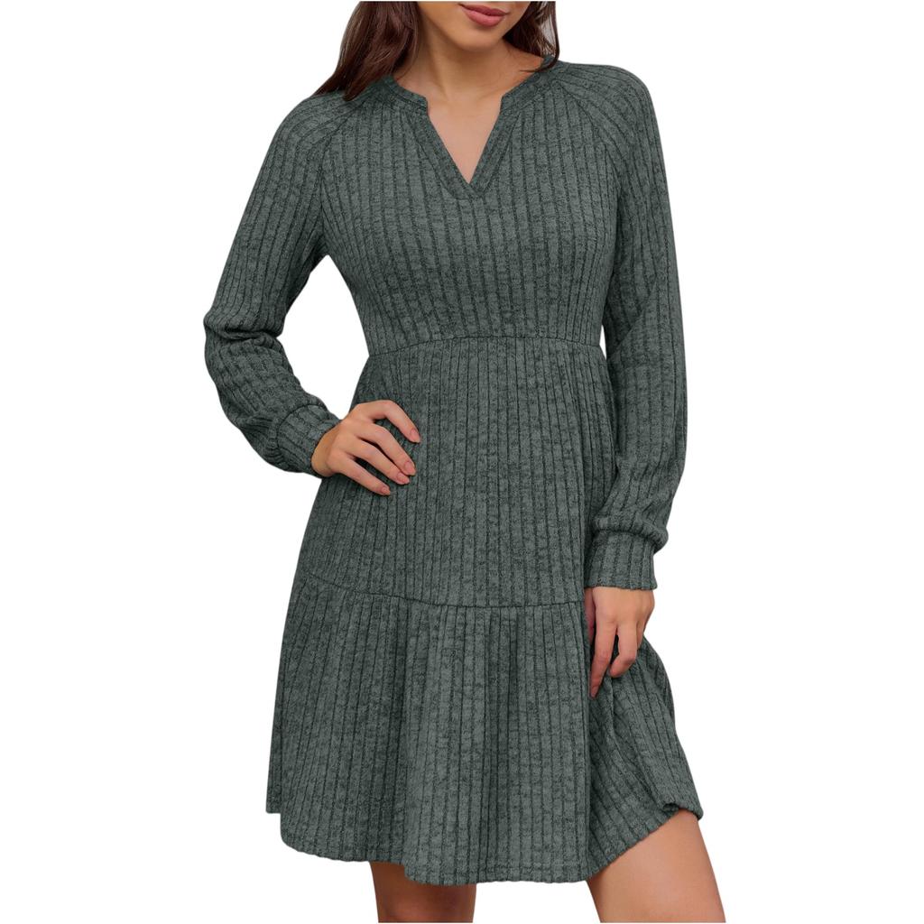 Abiti da donna casual a maniche lunghe