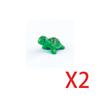 MOC Building Blocks Mini Bricks City Animal Zoo Fram Owl Goat Swan Pig Tortoise Rabbit Chicken Duck Accessories DIY Toys Gifts