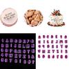 DIY Baking Tools Alphabet Number Fondant Cake Decoration Embossing Mold Cookie Stamp Letter Number Molds for Cookie Decorating