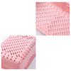 Sink Colander Strainer Basket Household Plastic Stretchable Bowl Drain Storage Rack for Kitchen Pink