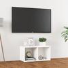 VidaXL TV Stand White 72x35x36.5 Cm Chipboard