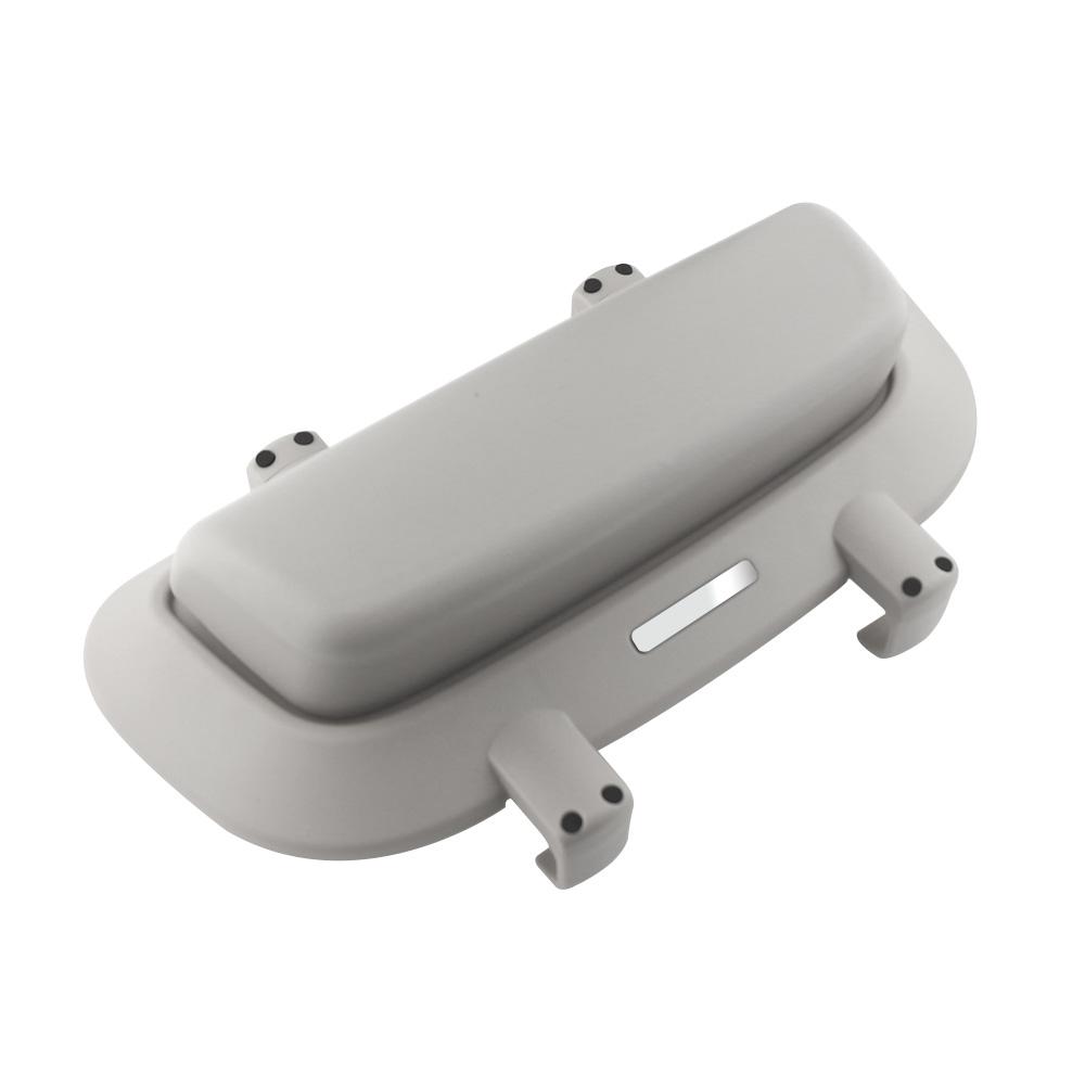 Car Glasses Box Portable Press Switch Sunglasses Holder Support Driver Goggle Case Car Sun Visor Eyeglasses Storage Box