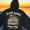 Outer Banks Pogue Life Graphic Hoodie - Casual Polyester