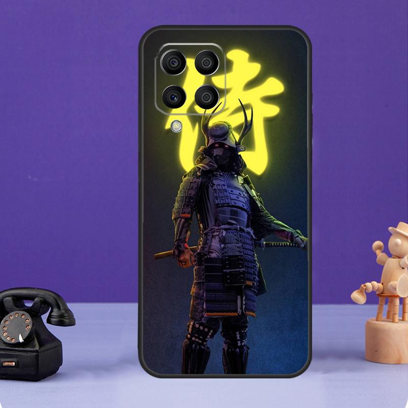 Samurai Japan Art Case For Samsung Galaxy M36 M56 M16 M33 M53 M13 M12 M32 M52 M20 M15 M55 M31 M14 M35 M34 M54