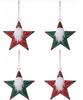 Christmas Tree Hangers Metal Christmas Elves 4 Pcs Decorations