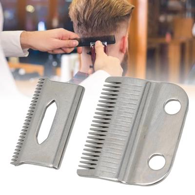 2PCS 2 Hole Design Trimmer Replacement Blades Waterproof Precision Replacement Blade Barber Shop