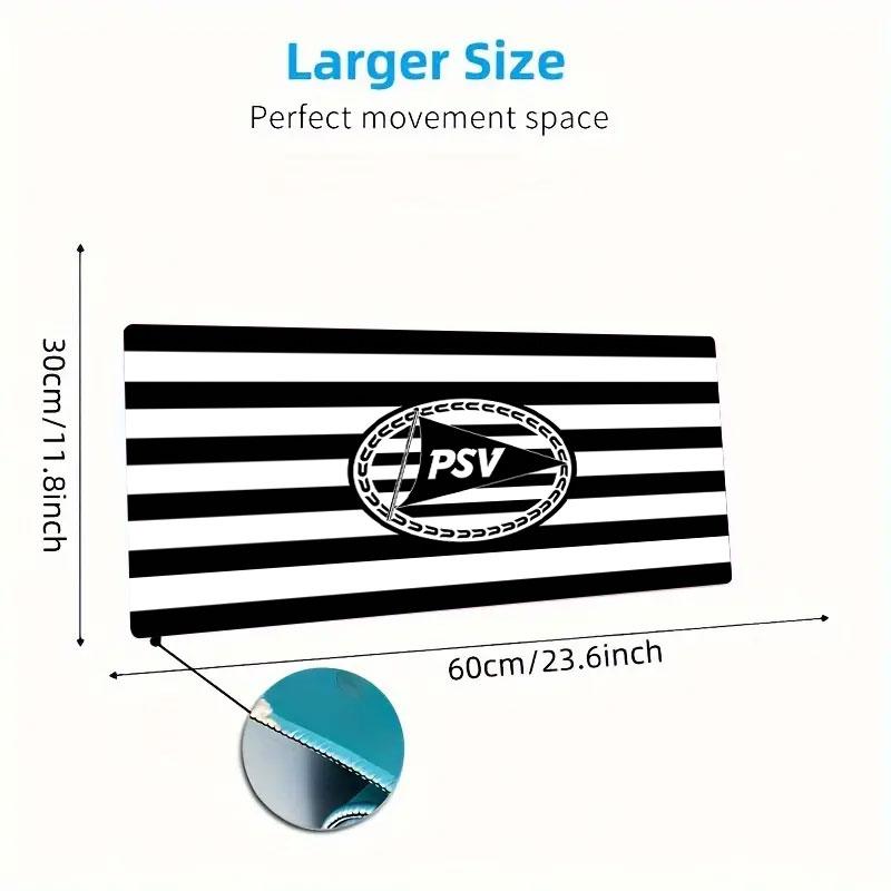 Philips Sport Vereniging Large Size Mouse Pad Large Gaming Table Cushion Non-slip Laptop Tablet Big Mousepad XXL Mat Mini PC Playmat With Lock edge