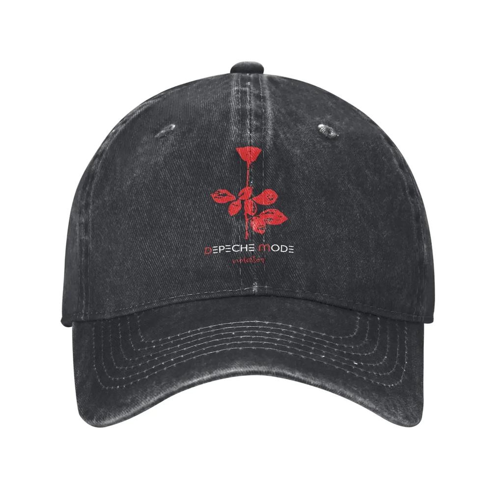 Depeche Cool Mode Music Band Unisex Style Baseball Caps Distressed Denim Caps Hat Fashion Outdoor Adjustable Fit Sun Cap