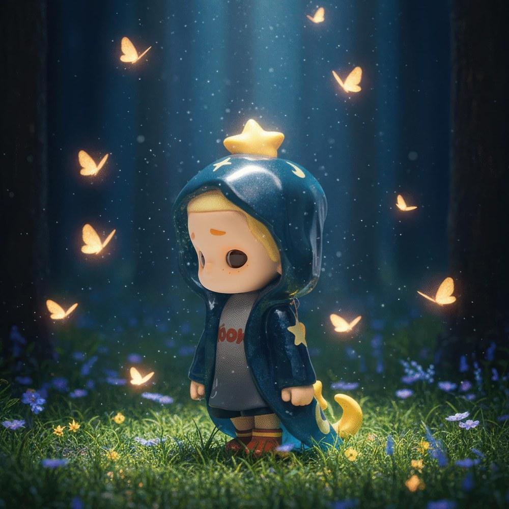 52TOYS BLINDBOX NOOK My Little Universe at Night Series Blind Box Figure Gacha Toy Collection 9cm Perfect for Collector Gift
