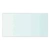 VidaXL Panneaux d'étagère 2 pcs Verre Transparent 30 x 12 cm