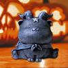 Resins Magics Cats Figurine Halloweens Decoration for Shelf Desktop Spookys Home Ornament