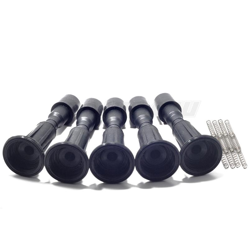 4 PCS OEM ZJ49-18-100 Ignition Coil Rubber Boot Connect Spark Plug For Mazda 2 1.5L Mazda 3 BK BL 1.6 1.4
