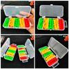 red + yellow + green luminous soft beads gift box